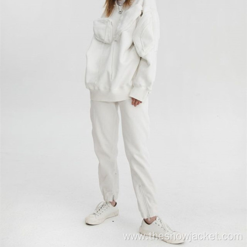 2021 New Arrivals White Cargo Joggers Womens